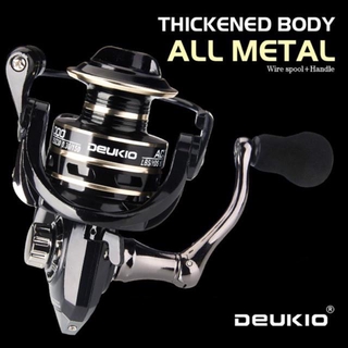 DEUKIO Fishing Reel Mesin Pancing AC Series Spinning Adjustable Handle