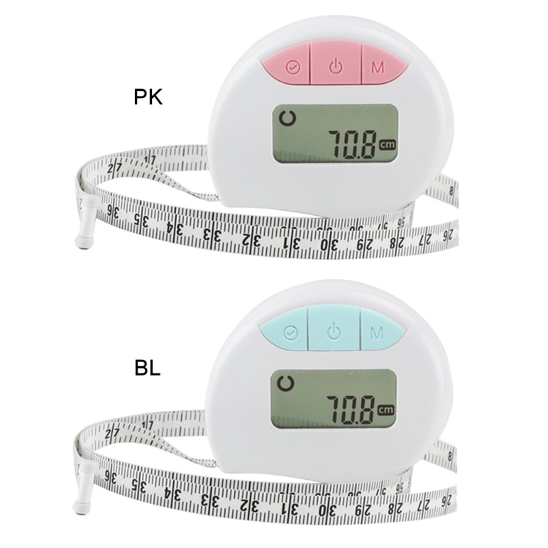 Pcf * 1 Cuộn Băng Quấn Eo Kỹ Thuật Số Có Thước Đo