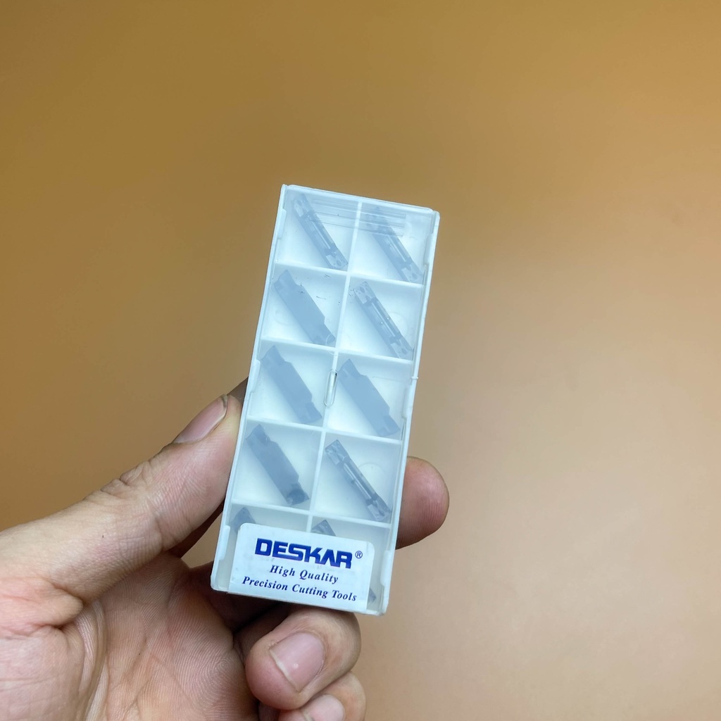 MẢNH dao tiện rãnh, chíp cắt đứt CNC 2ly 3ly 4ly Deskar MGMN LDA