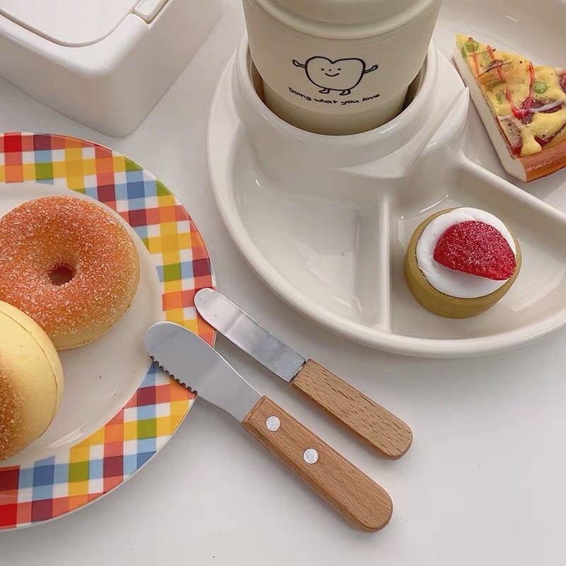 [Có Sẵn] Dao Cán Gỗ Mini