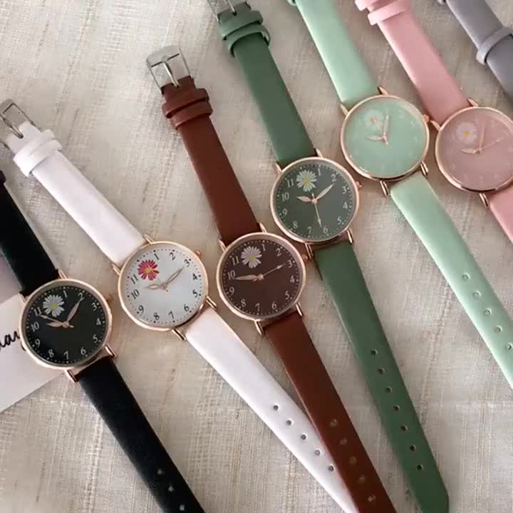 Đồng Hồ Nữ Chính Hãng Geneva TD1 Dây Da Cao Cấp Kiểu Dáng Thời Trang Học Sinh Sinh Viên Đẹp Giá Rẻ | BigBuy360 - bigbuy360.vn