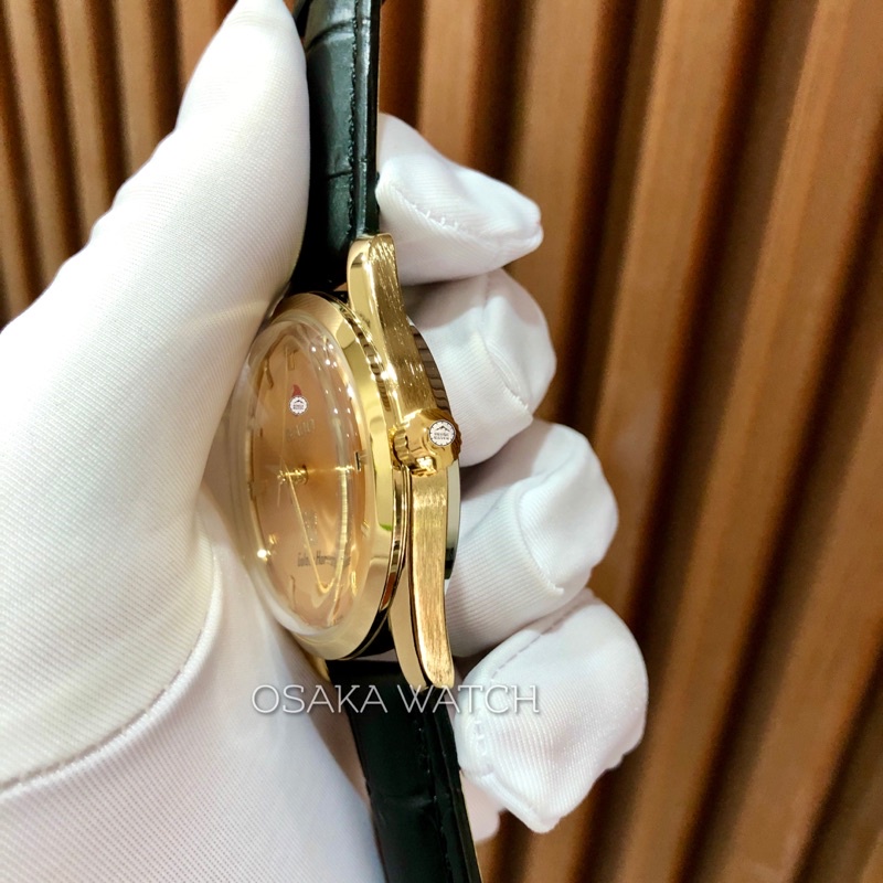 Đồng Hồ Nam Mỏ Neo Golden Máy Cơ Nhật Dây Da Lịch Ngày Hàng Chuẩn Cao Cấp Mới - Bảo Hành 24 Tháng