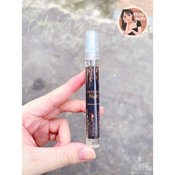XỊT THƠM TOÀN THÂN BODY MIST MINI CHIẾT 10ml MÙI HOT INTO THE NIGHT MEONOOW STORE