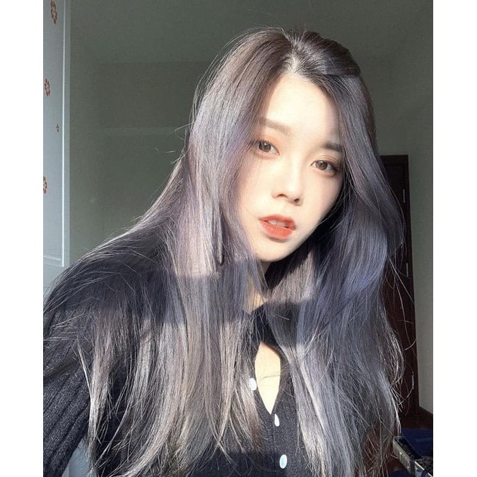 Màu Nhuộm Tóc Nâu Khói- Nâu Khói Sáng thuốc nhuộm tóc tại nhà không tẩy - Shop Hair