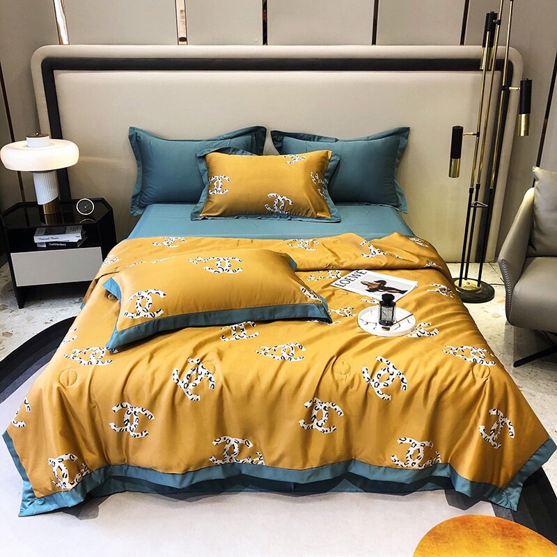 [Xả Kho] Set Phi Lụa Chăn Trần Hè Mát Lạnh , Bộ ga gối chăn trần hè mẫu mới 2022 giá rẻ loại 1