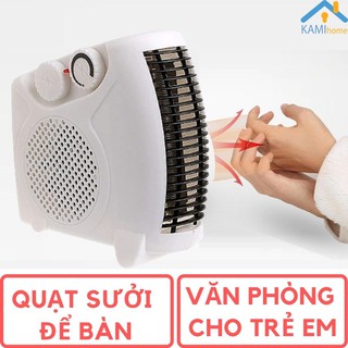 Quạt sưởi ấm tiết kiệm điện hình Chữ nhật Đèn nhà tắm cho trẻ em bé Kamivietnam 17014