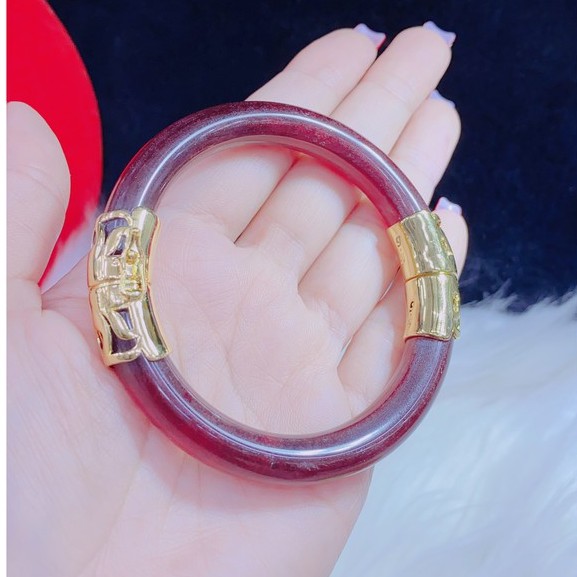Vòng Tay Đá Màu - HV066M02 - Giống Thật 99% - Đeo Đi Tiệc Lên Hình Cực Sang