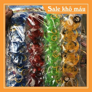 Sỉ vỉ 24 chiếc đồ chơi xèng đèn tuổi thơ bằng nhựa