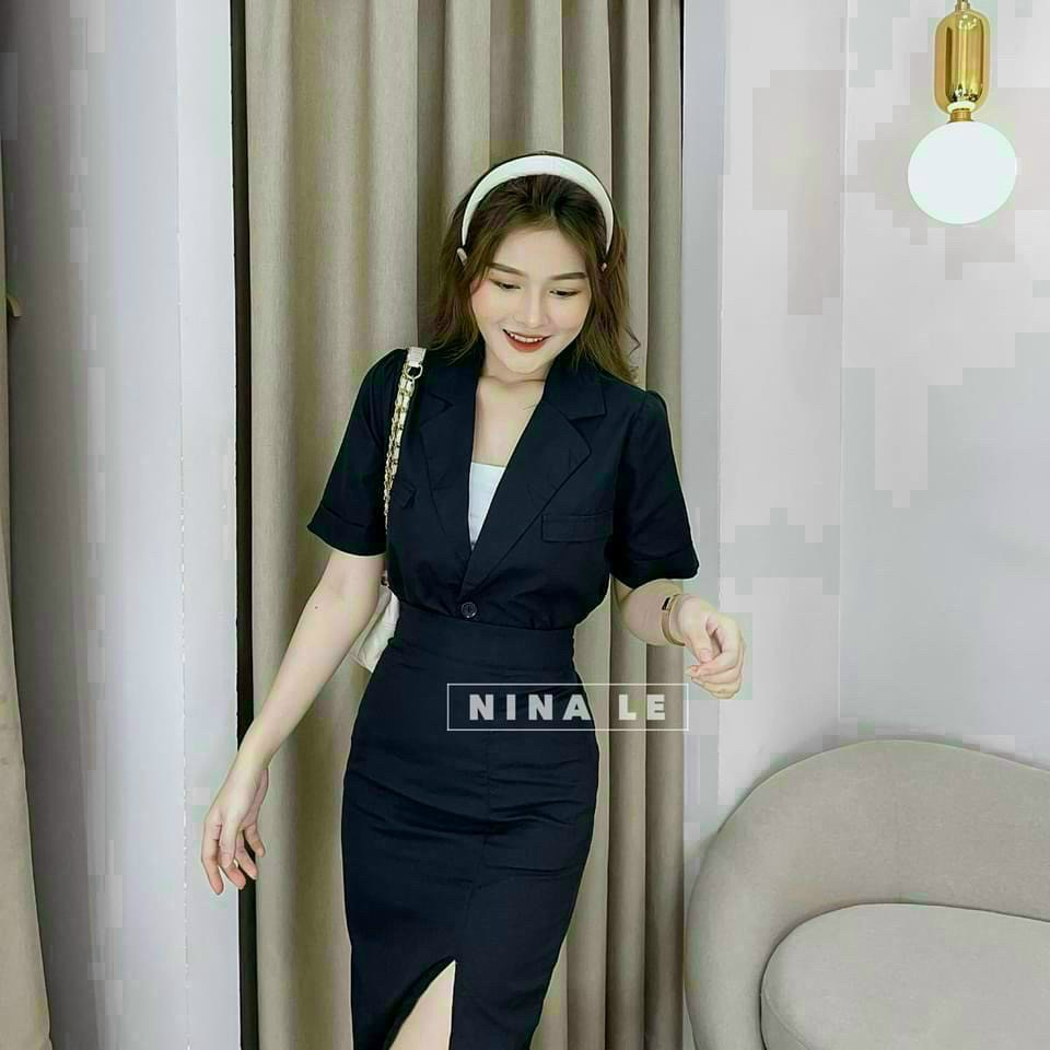 SET FORD COTTON CÓ LÓT KIỂU DÁNG CÔNG SỞ UP thoi trang shop valentina