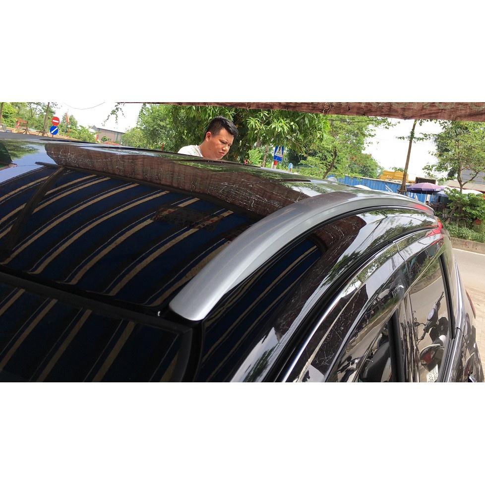 Giá nóc zin theo xe Xpander 2018 -2021-2023 nhôm nguyên khối dán liền chân