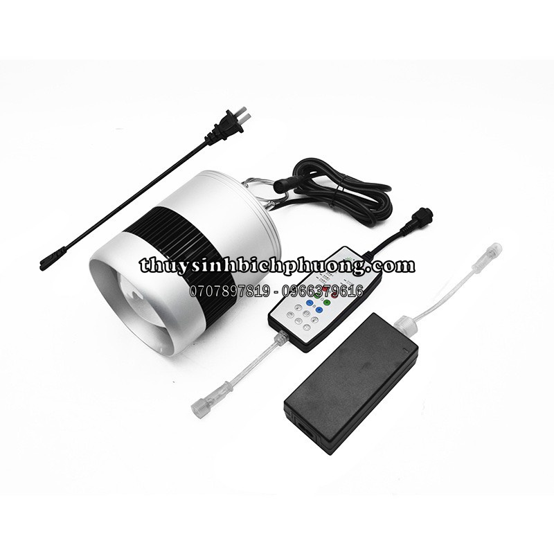 ĐÈN WEEK LON NHÔM T70 RGB BẢN REMOTE - ÁNH SÁNG CHUYÊN DÙNG CHO HỒ CÁ THỦY SINH