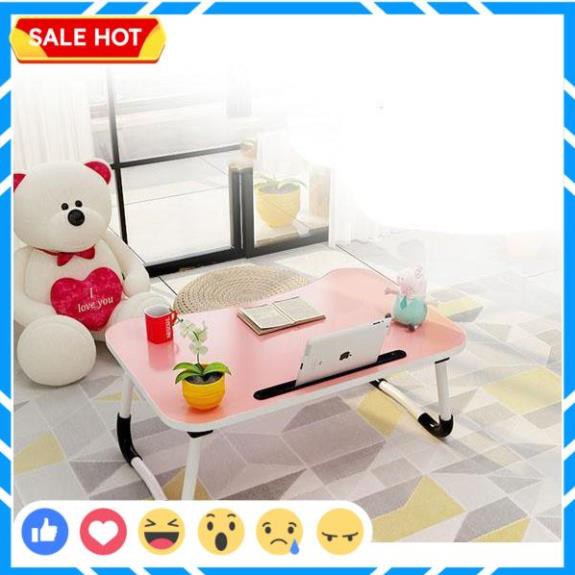 Bàn Để Laptop Đa Năng Gấp Gọn, Có Khe Để Ipad, Nhỏ Gọn Siêu Tiện Dụng, Giá Bán Bằng Giá Tại Xưởng | BigBuy360 - bigbuy360.vn