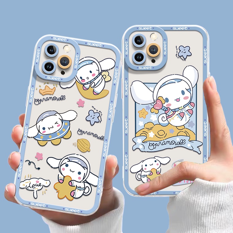 Ốp Điện Thoại Silicon TPU Mềm Trong Suốt Họa Tiết Hoạt Hình Chống Sốc Cho IPhone 13 12 11 Pro XS Max X XR 8 7 6 6S Plus