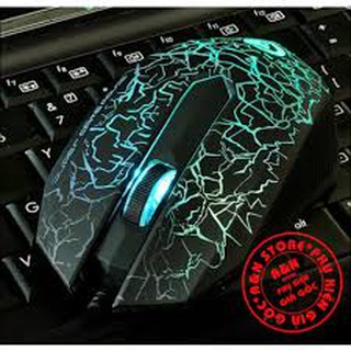 CHUỘT HP USB LED 7 MÀU