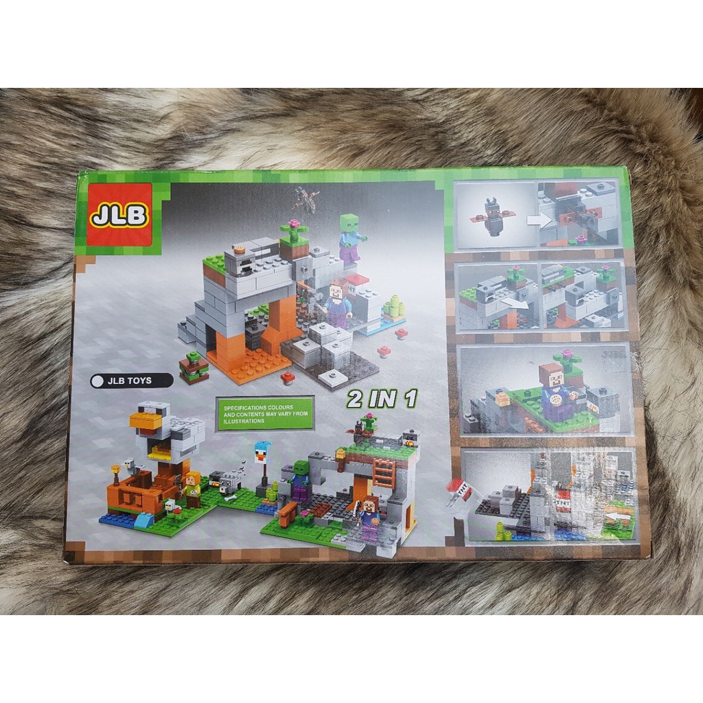 BỘ LÁP RÁP THẾ GIỚI MINECRAFT - 234 MIẾNG RÁP