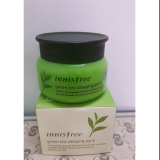 (SALE OFF) Mặt nạ ngủ Trà Xanh Innisfree GREEN TEA SLEEPING da dầu, mụn