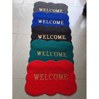 Thảm cước Welcome -  thảm nhựa