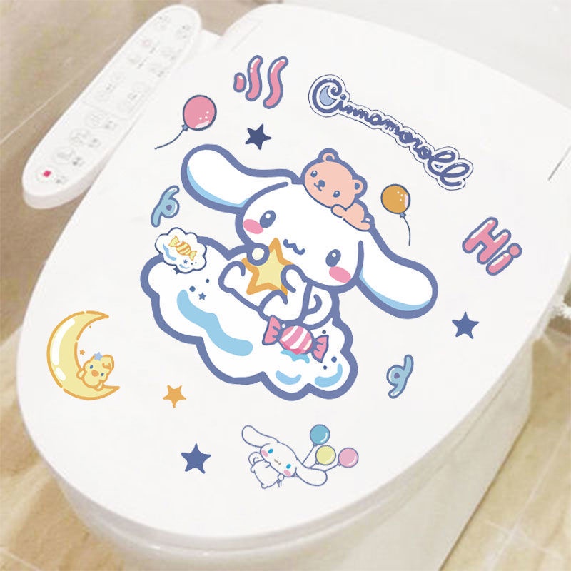 Sticker Pvc Dán Tường Chống Nước In Hình Cinnamoroll Dễ Thương Thời Trang 2022