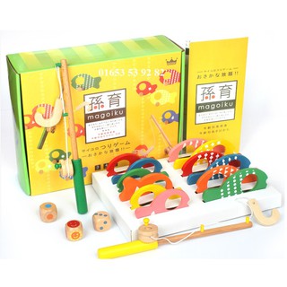 Bộ câu cá gỗ xuất Nhật