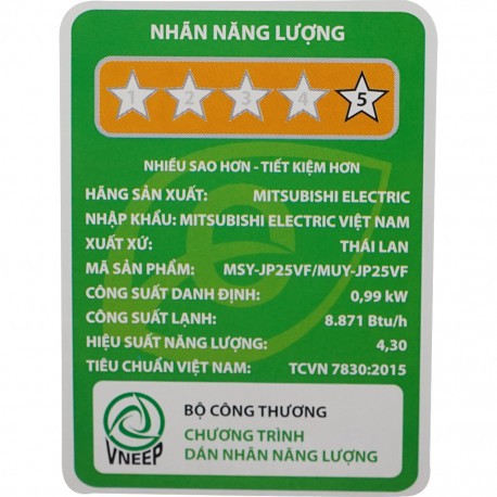 Máy lạnh Mitsubishi Electric Inverter 1 HP MSY-JP25VF (Miễn phí giao tại HCM-ngoài tỉnh liên hệ shop)