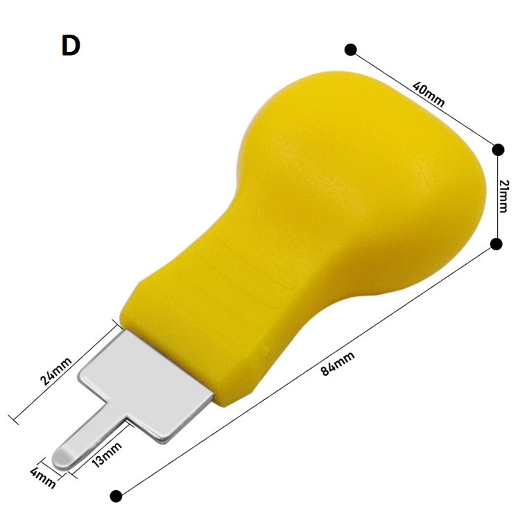 Dao nạy pin, dụng cụ nạy nắp pin sửa chữa đồng hồ, thiết bị điện tử(vàng)