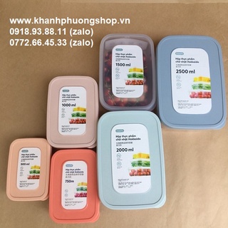 Hộp nhựa đựng thực phẩm inochi - hộp đựng thực phẩm inochi
