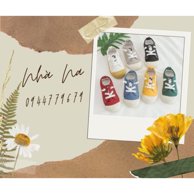 GIÀY BATTA CHO BÉ TRAI/ BÉ GÁI