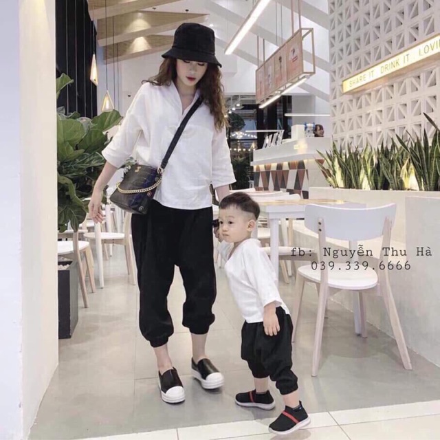 Sét mẹ và bé chất đũi đẹp