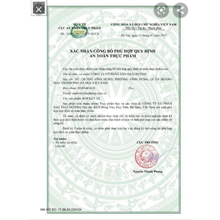 Rocket 1h - Tăng cường sinh lý nam - Tráng Dương Bổ THận -  Kéo dài thời gian Q.hệ