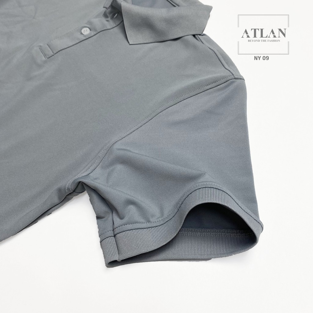 Áo Thun Polo 💖 𝘍𝘳𝘦𝘦𝘴𝘩𝘪𝘱 💖 Polo Nam Xám Lơtk Chất Vải Co Giãn 4 Chiều - NY14 | BigBuy360 - bigbuy360.vn