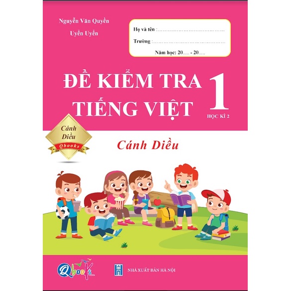 Sách - Combo Đề kiểm tra Tiếng Việt tập 1 và tập 2 (Cánh diều) theo chương trình mới nhất của bộ giáo dục