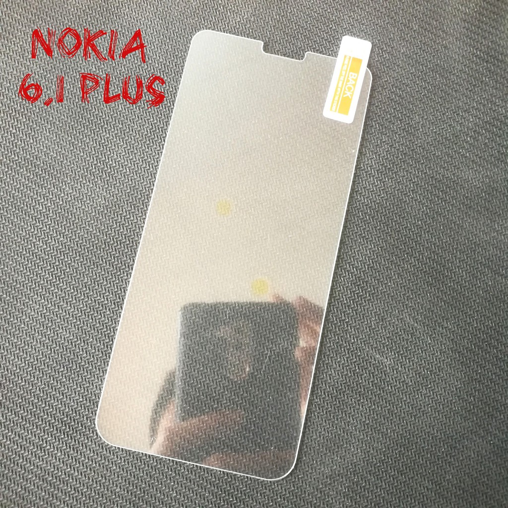 Xả Hàng Miếng Dán Cường Lực Nokia 6.1 Plus Trong Suốt Giá Rẻ