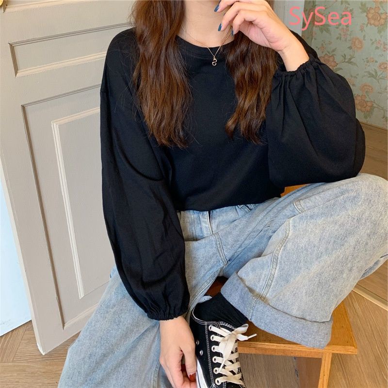 Áo thun tay phồng dáng rộng thời trang cá tính trẻ trung