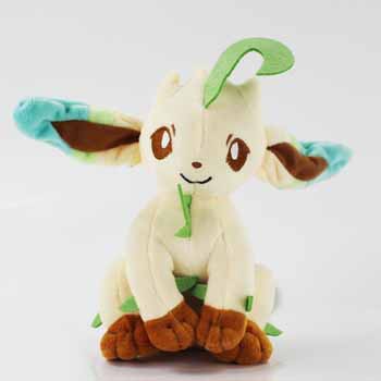 GẤU BÔNG EEVEE (EEVUI) LEAFEON HỆ CỎ (20CM---&gt;30CM) MỚI 100%, HÀNG CAO CẤP LOẠI 1