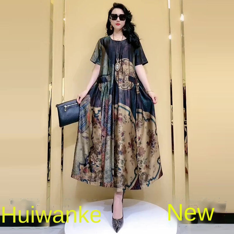 Đầm Dài Dáng Rộng Thiết Kế Mới Thời Trang Mùa Hè Dành Cho Nữ