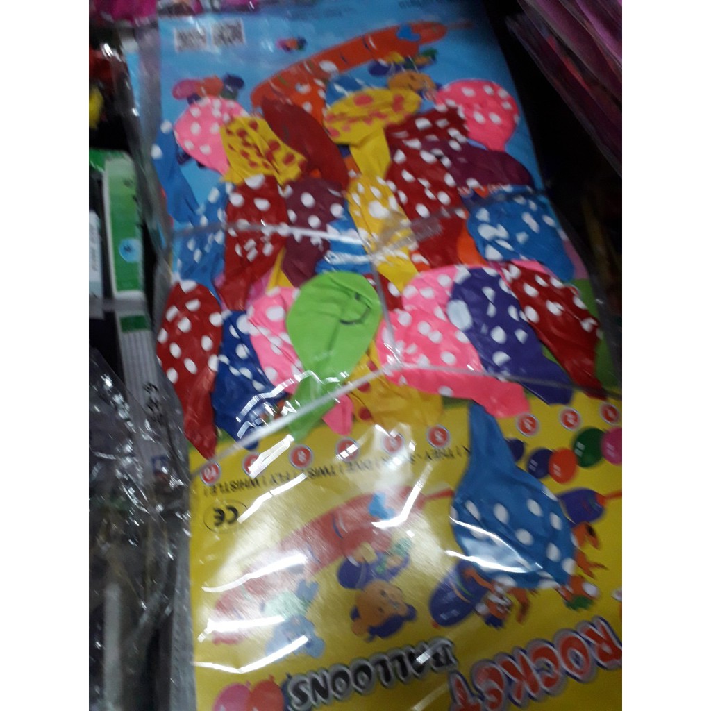 Giá Sỉ 1 vỉ bóng hoa hình Qủa to loại đẹp 30 quả