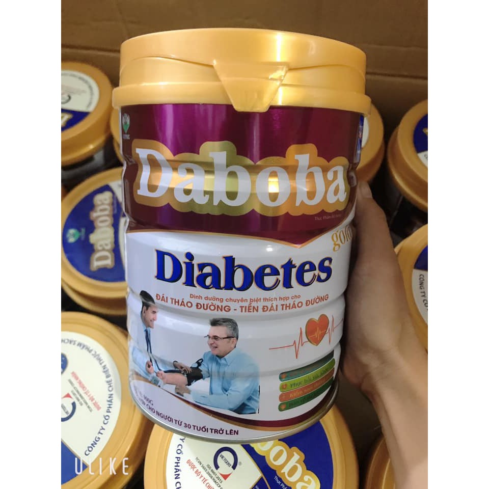 Sữa tiểu đường Daboba Diabetes Gold 900g dành cho người già, giúp ổn định đường huyết - Sữa dành Cho Người Tiểu Đường