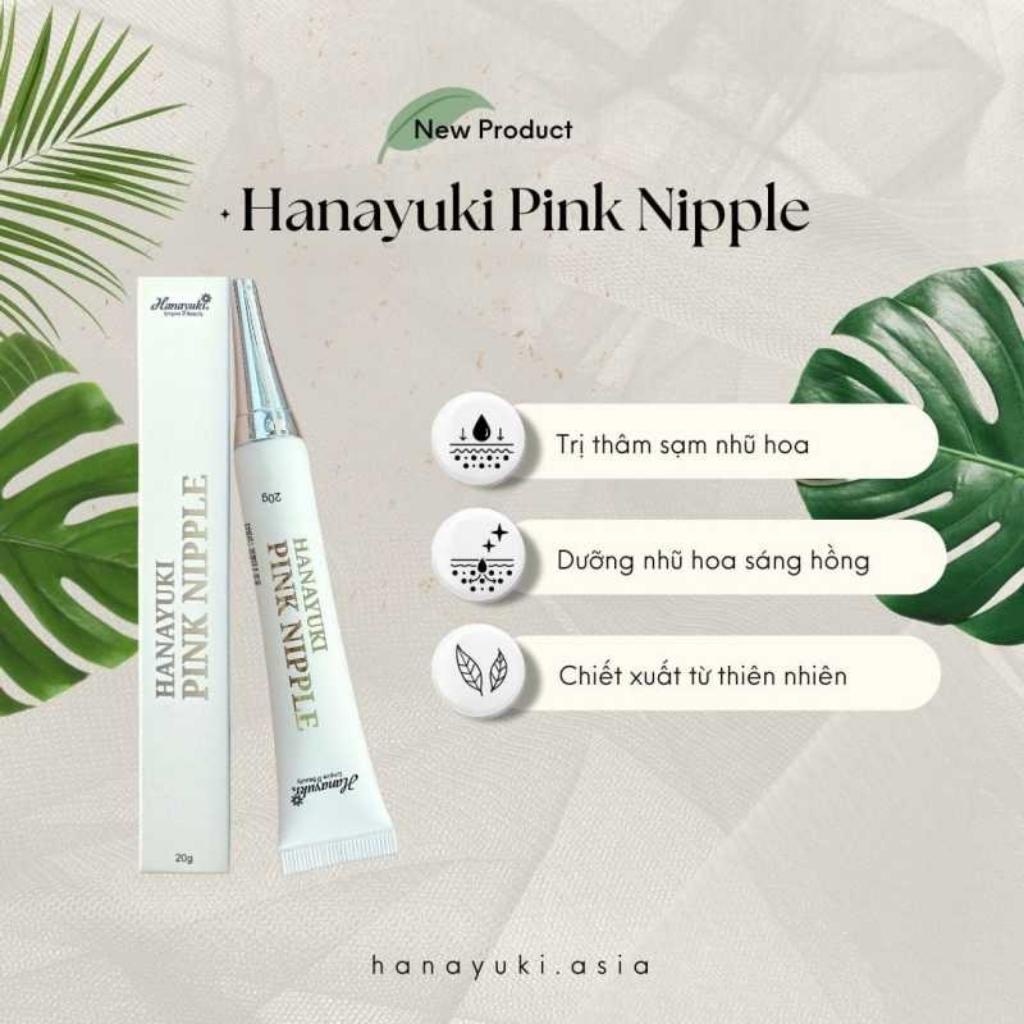 Kem Dưỡng Nhũ Hoa Pink Nipple Hanayuki Chính Hãng Dưỡng Hồng Cấp Tốc