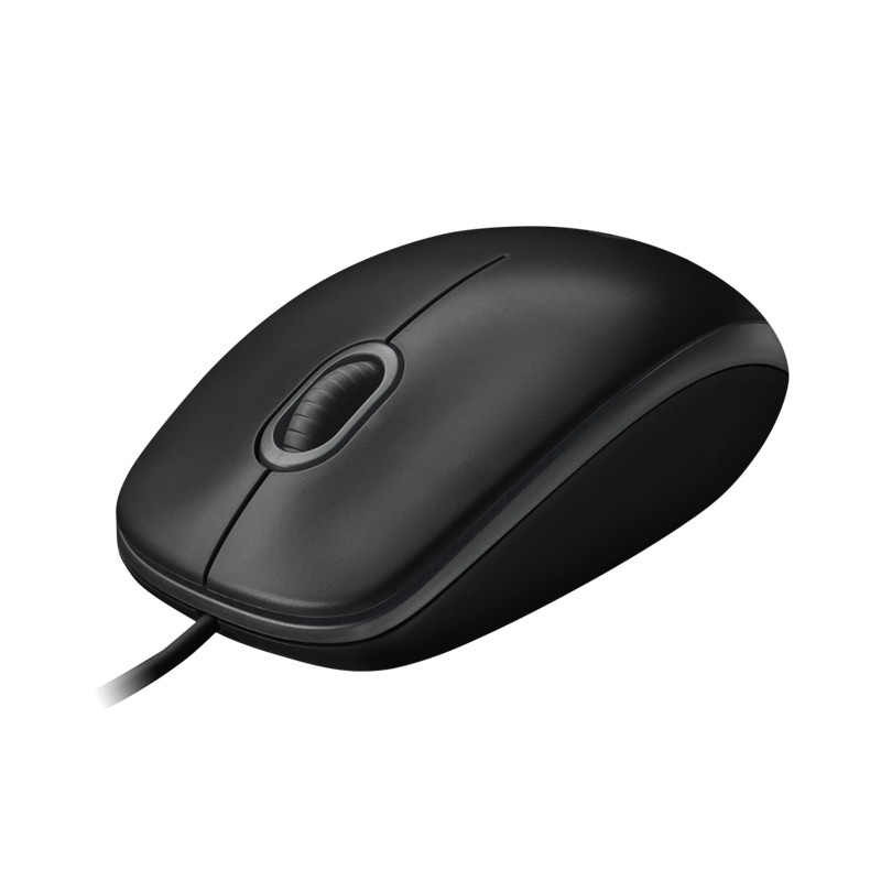 Chuột laptop có dây chính hãng Logitech B100 - Bảo hành 36 tháng