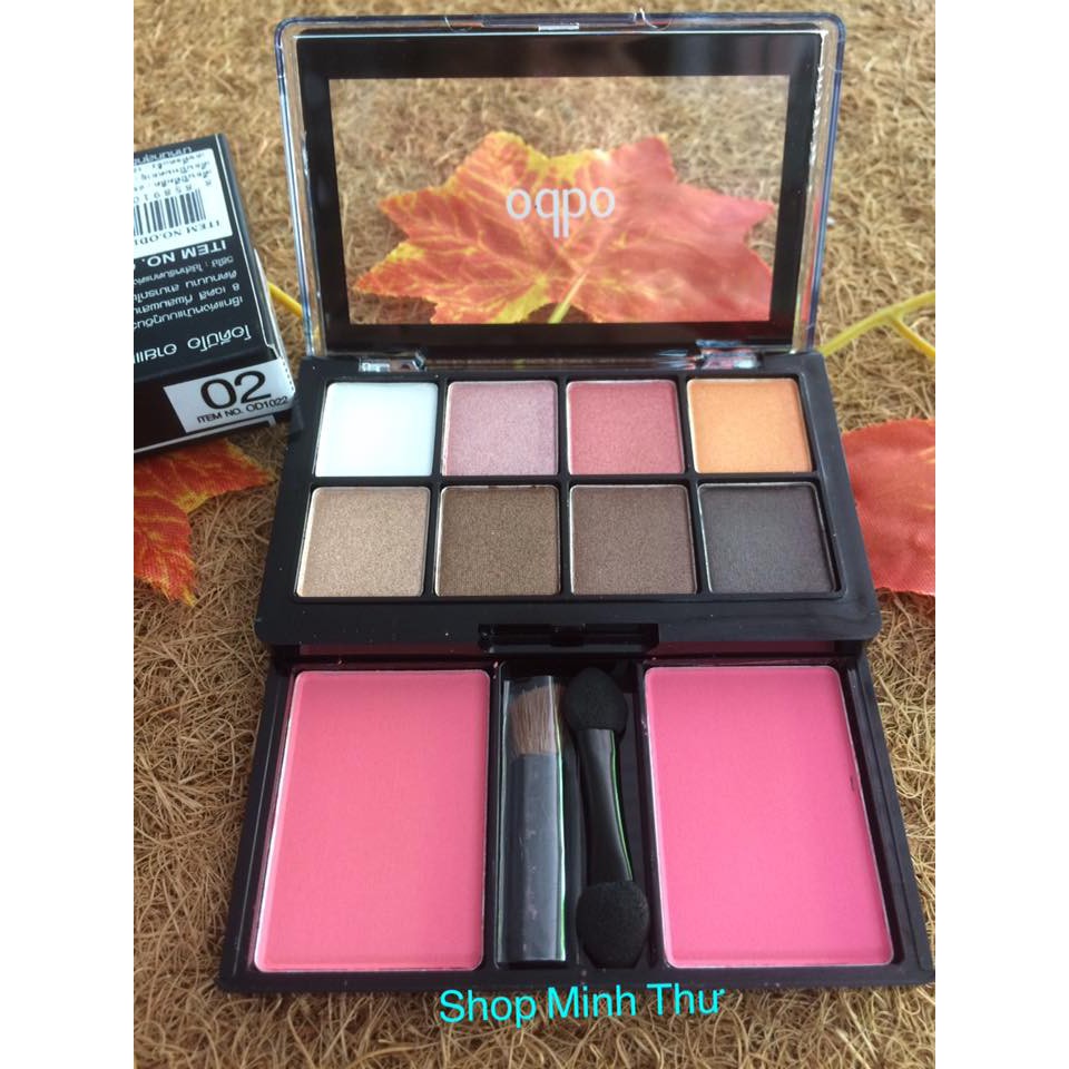 SET MÀU MẮT VÀ MÁ HỒNG ODBO EYESHADOW AND BLUSH