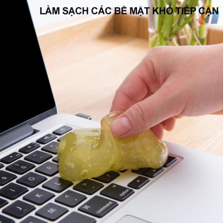 (Video Clip) Gel Vệ Sinh Đa Năng, Vệ Sinh Ô Tô, Bàn Phím, Điện Thoại, Bụi Bẩn, Laptop