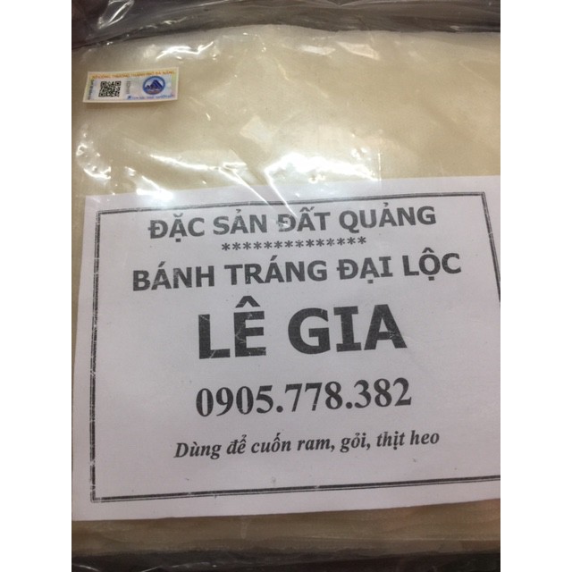 BÁNH TRÁNG ĐẠI LỘC ĐẶC SẢN ĐÀ NẴNG  gói 500gr