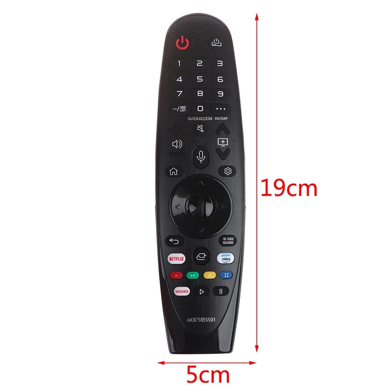 đối với TV thông minh LG AN-MR20GA AKB75855501 Điều khiển từ xa Không có chức năng thoại Phụ tùng thay thế