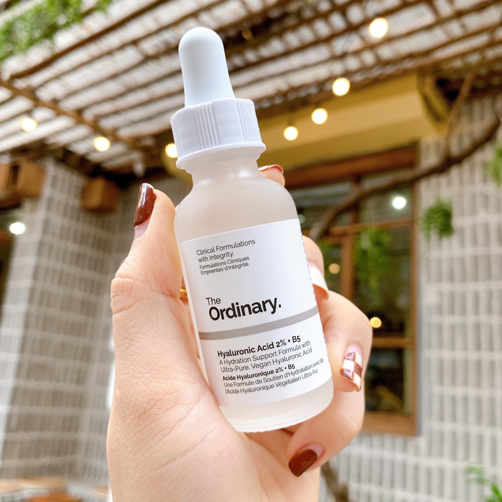 Serum phục hồi da, mờ thâm 𝐓𝐡𝐞 𝐎𝐫𝐝𝐢𝐧𝐚𝐫𝐲  𝐇𝐲𝐚𝐥𝐮𝐫𝐨𝐧𝐢𝐜 𝐀𝐜𝐢𝐝 𝟐% + 𝐁𝟓 30ml