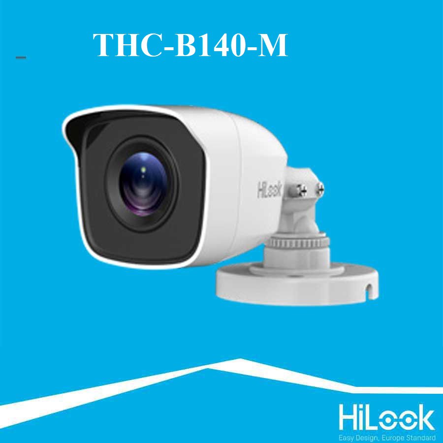 Camera HD-TVI hồng ngoại 4.0 Megapixel HILOOK THC-B140-M - Hàng chính hãng