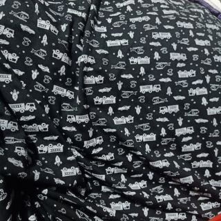 Sét vải cotton 4c ô tô 1 kg