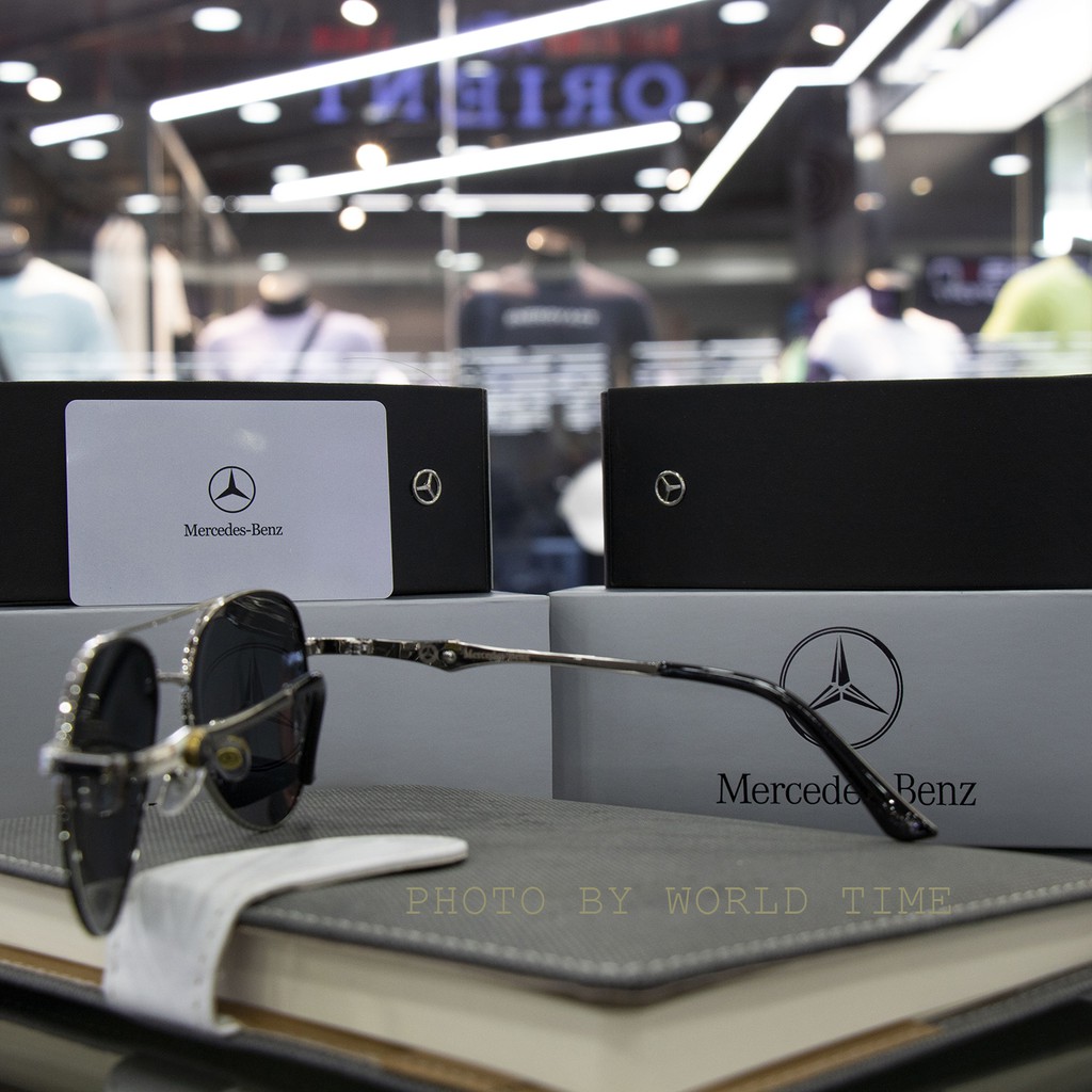 Kính mát nam cao cấp Benz09 full box, bảo hành 12 tháng, tròng Polarized cường lực, chống chói