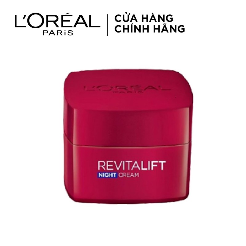 Kem Dưỡng Săn Chắc Da Và Giảm Nếp Nhăn Revitalift - Đêm L'Oréal Revitalift Night Cream (20ml)