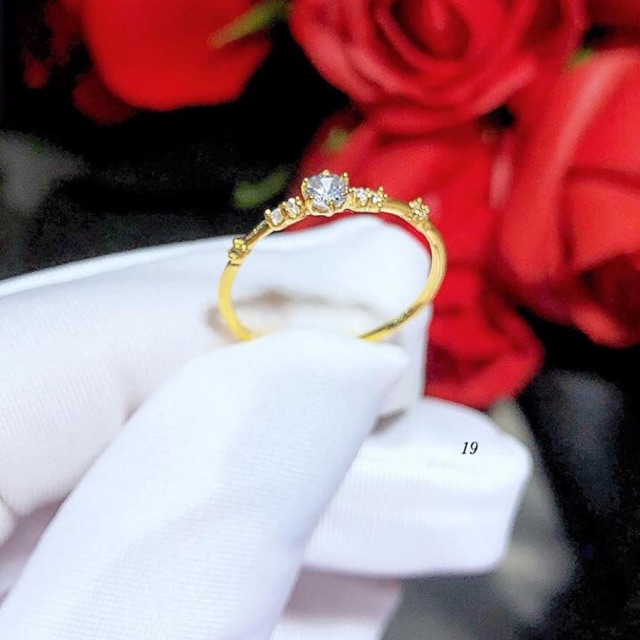 Mẫu nhẫn nhỏ đính đá
