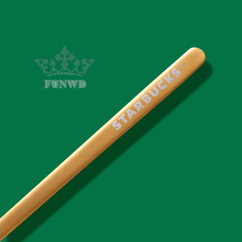 STARBUCKS 1 Muỗng Cà Phê Bằng Thép Không Gỉ Phong Cách Châu Âu